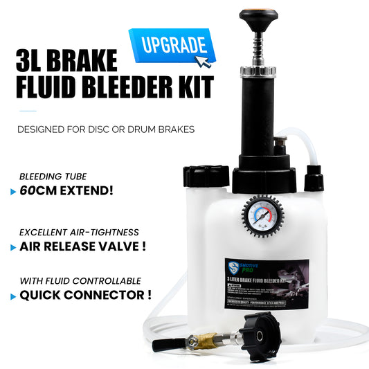 3L Professional Brake Fluid Flush Kit – Fast, Leak-Free Full System Bleeding