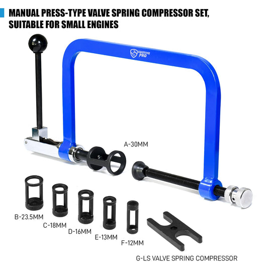 Heavy Duty 8-Piece Valve Spring Removal Tool