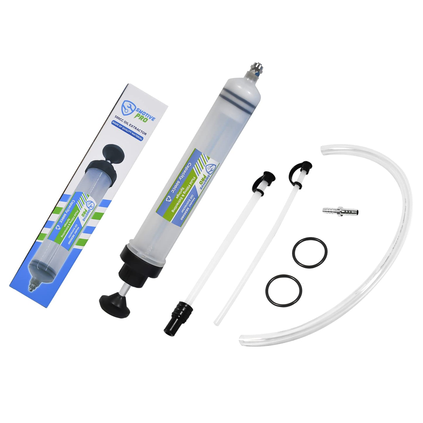 Engine Oil Extractor Pump Brake Fluid Extraction Syringe Vacuum Filling and Extracting Pump Capacity 500CC