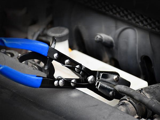 How to Use Hose Pinch-Off Pliers During Coolant Hose Replacement