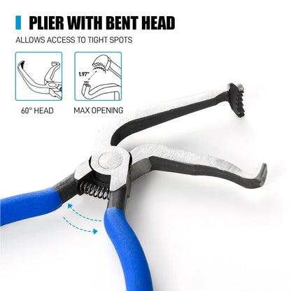2-Piece Electrical Connector Disconnect Pliers Set