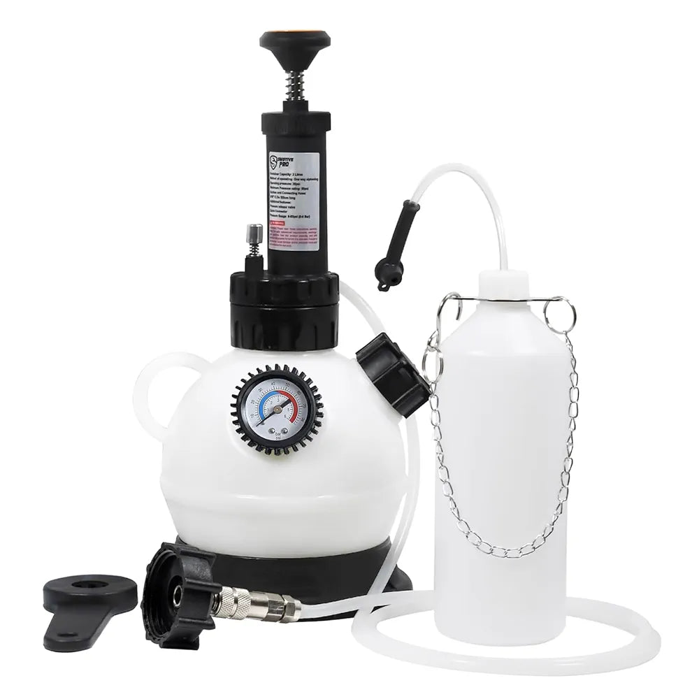 2L manual brake bleeder kit with 45mm master cylinder adapter