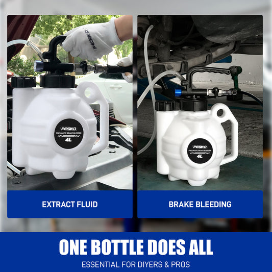 4L Vacuum Brake Fluid Extractor Pump One Person