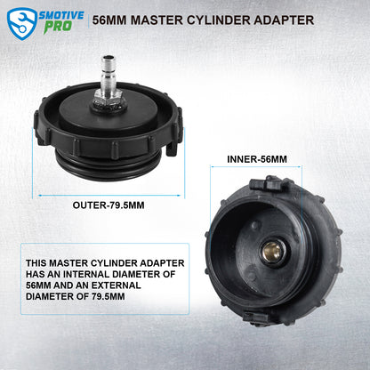 56mm Master Cylinder Bleeder Adapter Compatible with Honda Accord