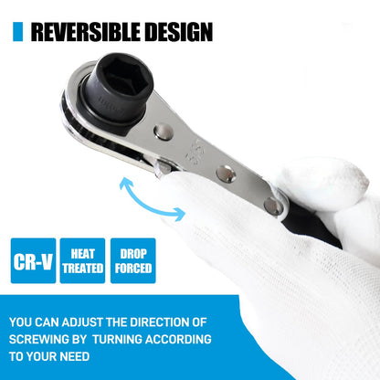 13-Piece Extended-Reach Ratcheting Serpentine Belt Tool Kit