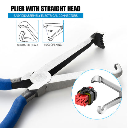 3-Piece Electrical Disconnect Pliers for Cars