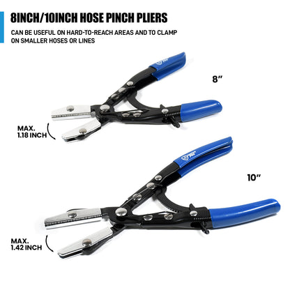 9-Piece Professional Hose Fluid Stopper & Fuel Line Clamp Kit
