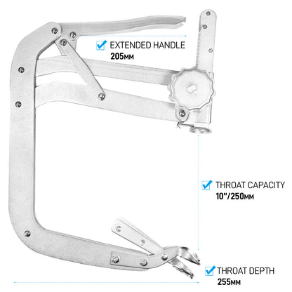 Heavy Duty 10inch Valve Spring Compressor Tool