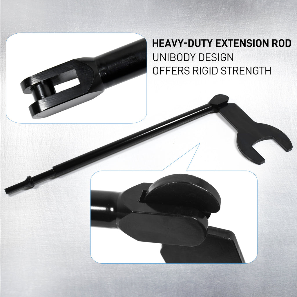 SMOTIVEPRO 10Pcs Pneumatic Fan Clutch Wrench Set Removal Tool Kit, Auto Repair Spanner Kit Installs Fan Clutch Compatible with Ford, GM and Jeep Vehicles