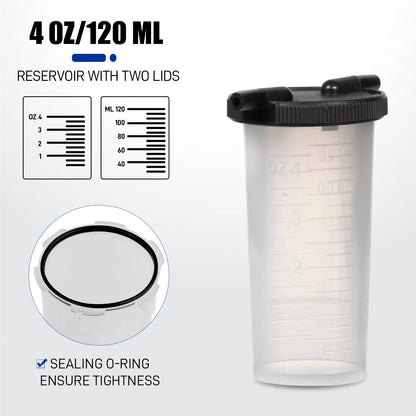 2-in-1 manual vacuum pump brake fluid changer kit