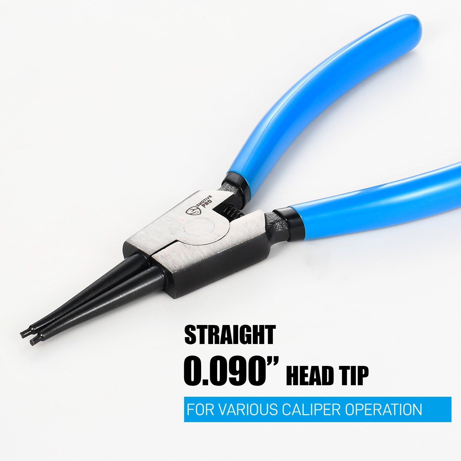 9 Inch Heavy Duty External Snap Ring Pliers – Precision Circlip Removal Tool, CR-V Steel Jaw with Anti-Slip Handle