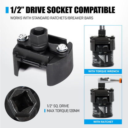 Adjustable Oil Filter Wrench(60mm-80mm)