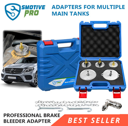 5PCS Master Cylinder Adapter Set for Brake Bleeding