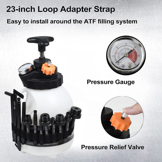 Automotive Transmission Fluid Pump ATF Filler System