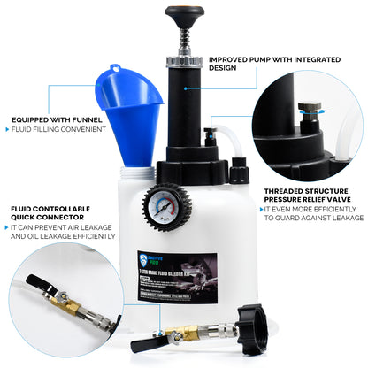 3L Professional Brake Fluid Flush Kit – Fast, Leak-Free Full System Bleeding
