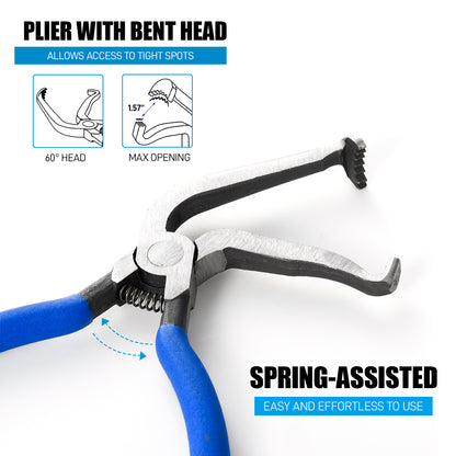 3-Piece Electrical Disconnect Pliers for Cars