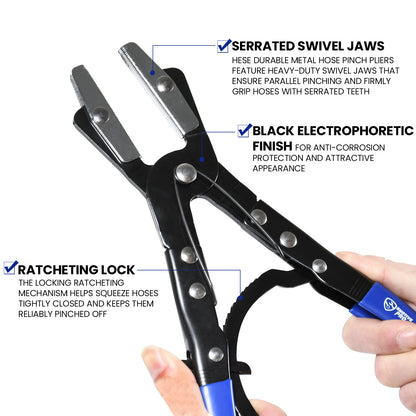 9-Piece Professional Hose Fluid Stopper & Fuel Line Clamp Kit