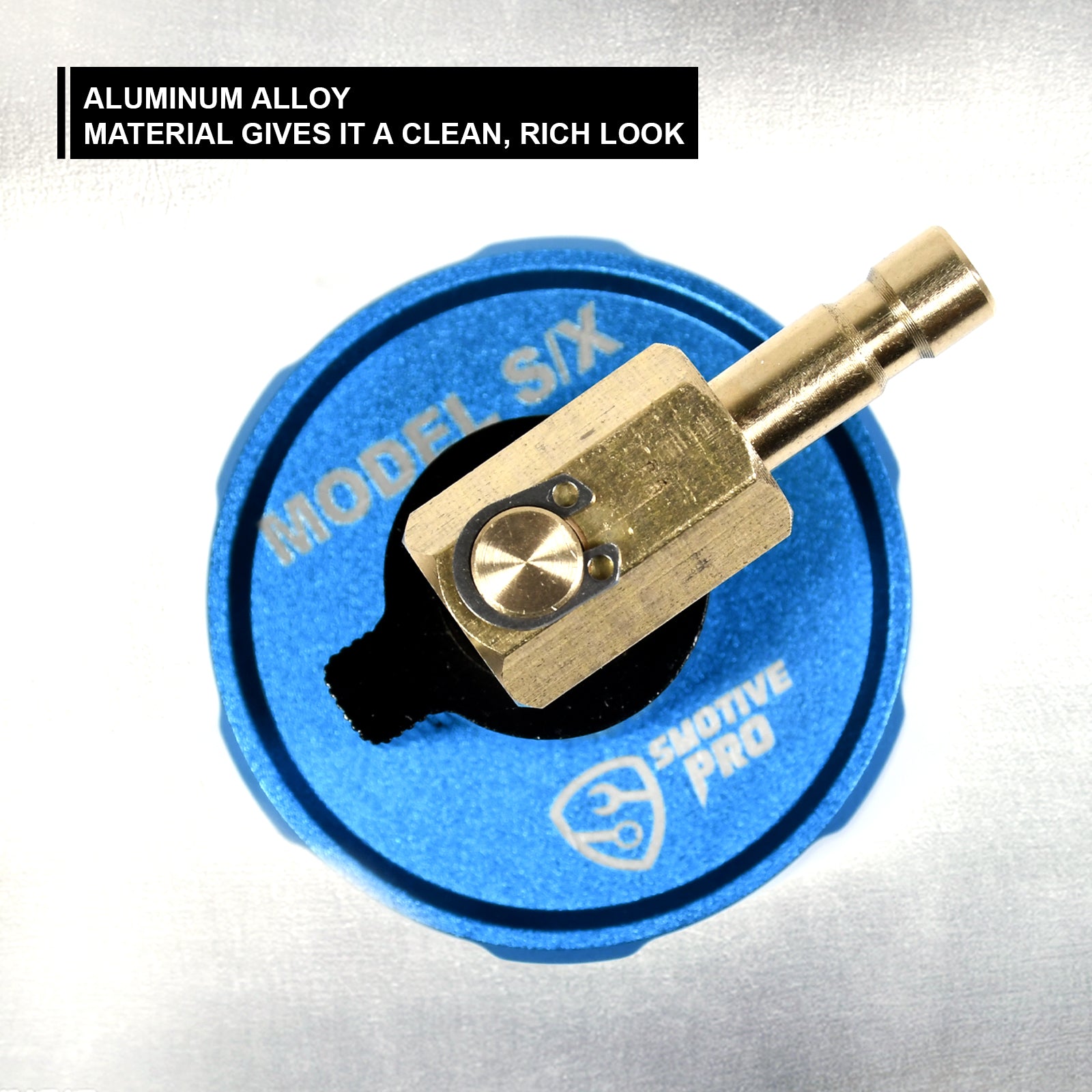 SMOTIVEPRO Master Cylinder Adapter Compatible with Tesla Model S & X,Professional Brake Bleeder Adapter Work Brake Fluid Bleeder kit for Brake Fluid Filling