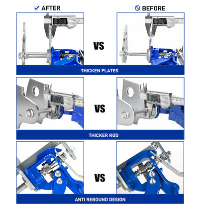Heavy-Duty Quad Brake Caliper Press Tool