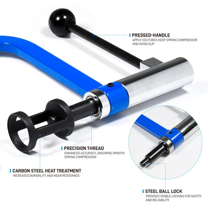 Heavy Duty 8-Piece Valve Spring Removal Tool