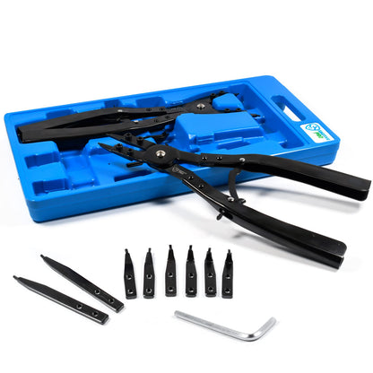 16" Snap Ring Pliers Set, 2 Piece Internal and External Snap-Ring Pliers Tool Set