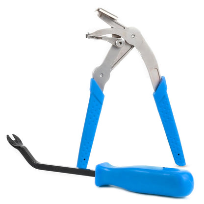 SMOTIVEPRO blue car clip pliers and fastener removal tool set