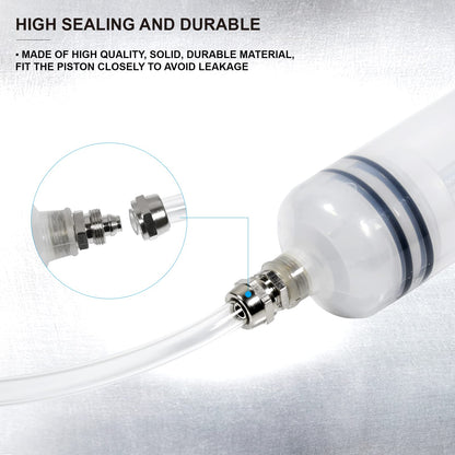 500CC Engine Oil Extractor Pump Brake Fluid Extraction Syringe Vacuum Filling and Extracting Pump