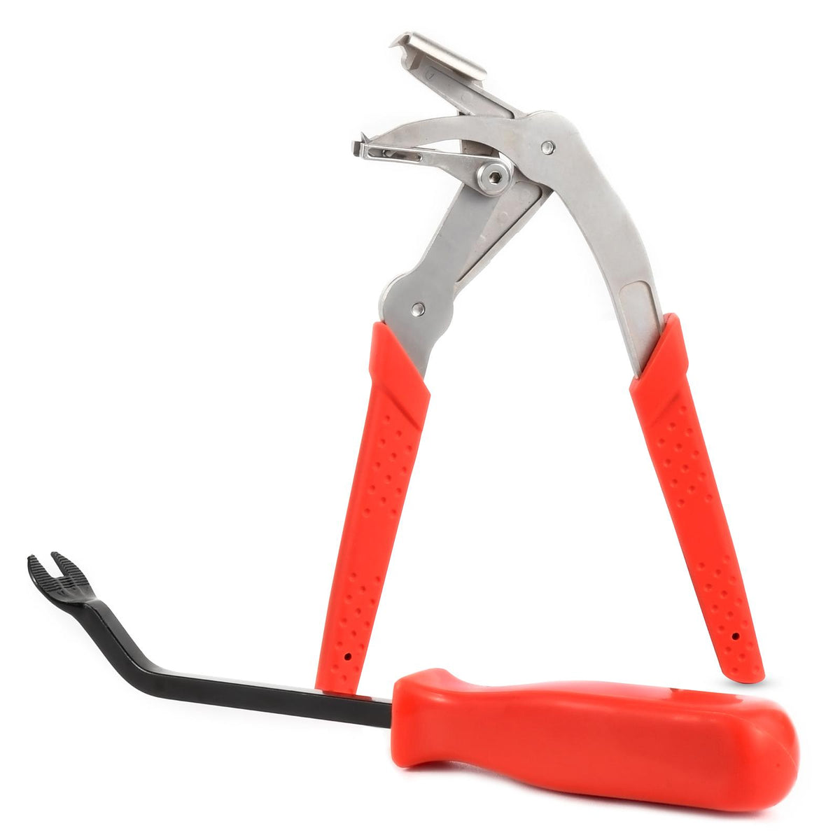 SMOTIVEPRO red car clip pliers and fastener removal tool set